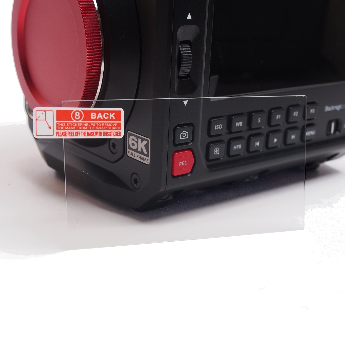 Tempered Glass Screen Protector for Blackmagic PYXIS Cage