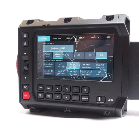 Tempered Glass Screen Protector for Blackmagic PYXIS Cage