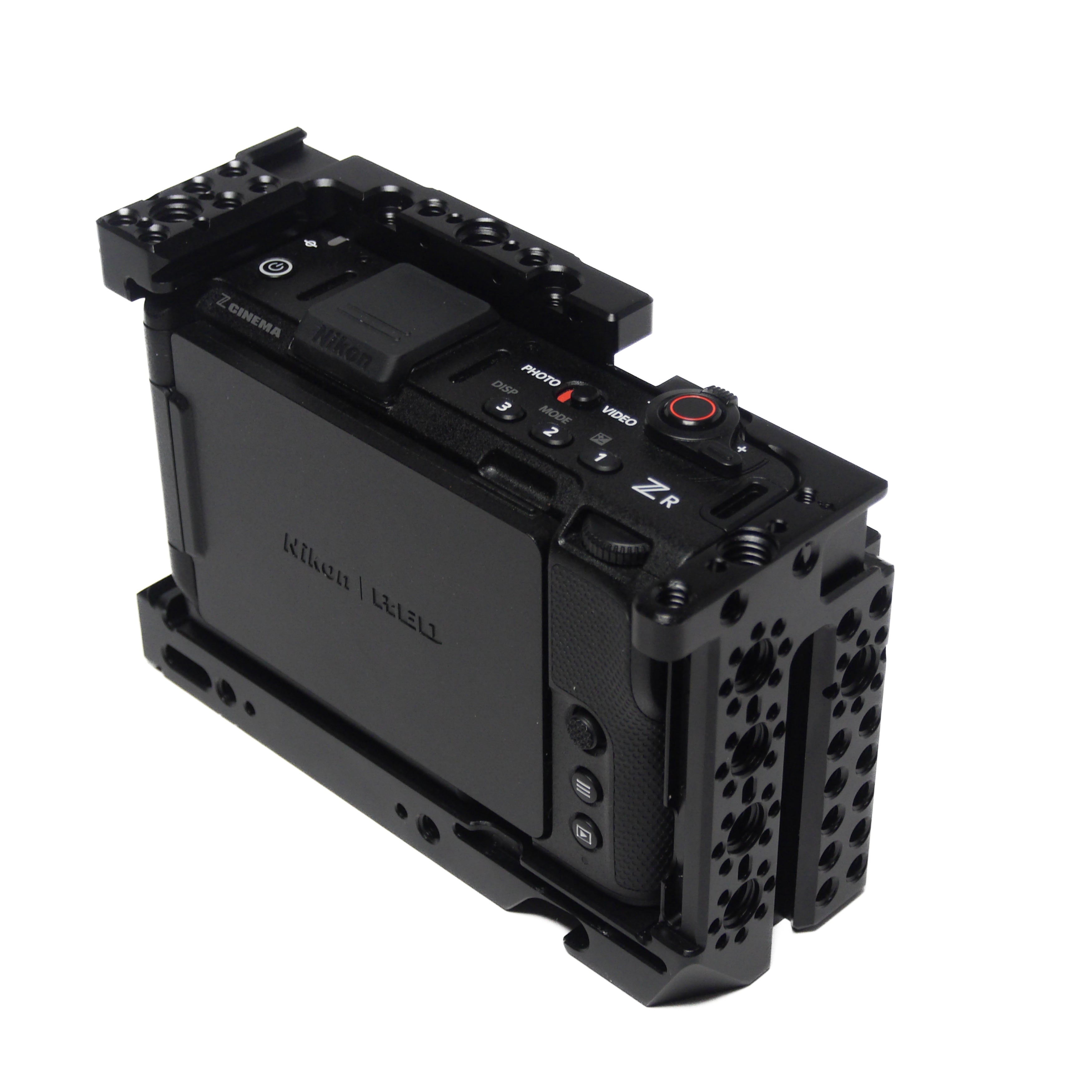 Nikon ZR Cage | XLCS Designs | Precision CNC Camera Cage