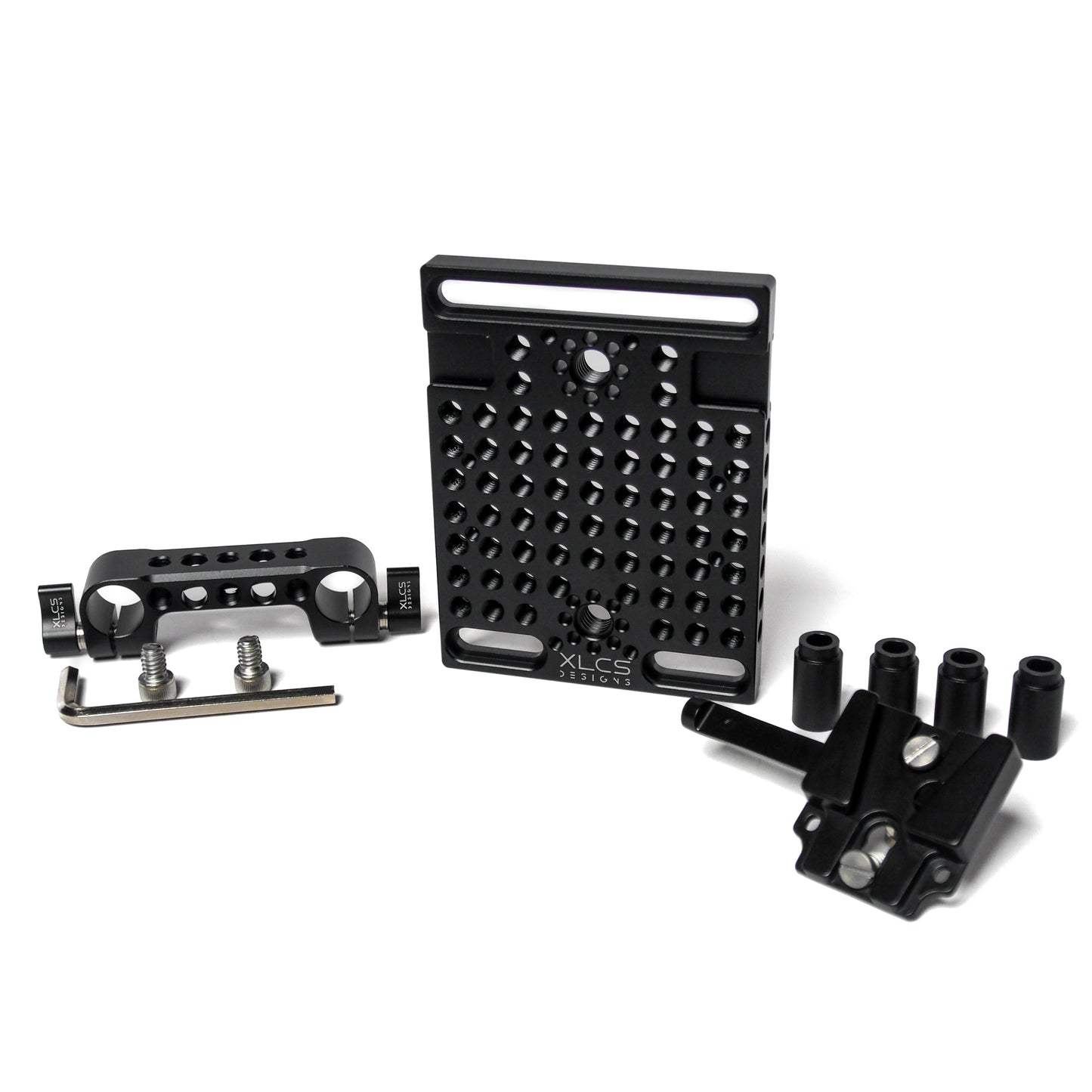 XLCS Designs Backplate For Blackmagic Micro Camera Cage