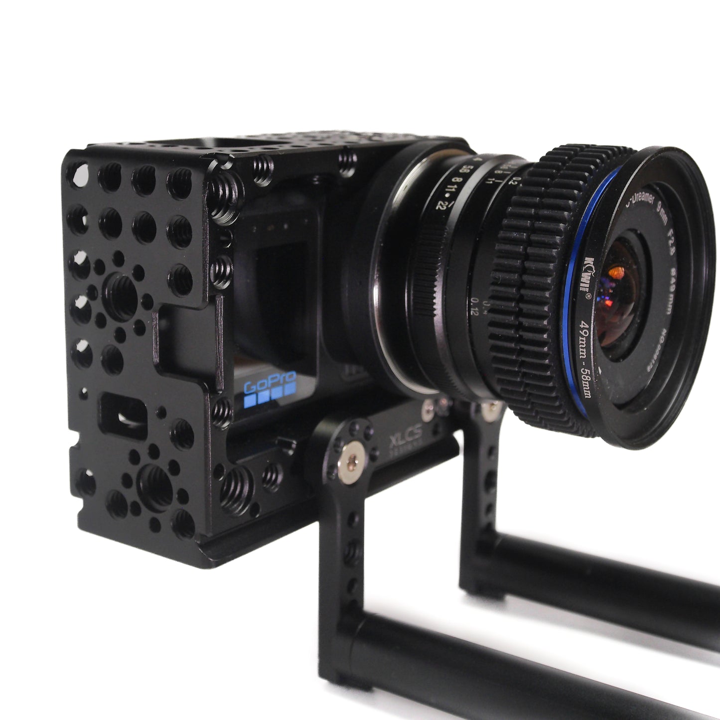 XLCS Cage for GoPro Mission 1 Pro ILS 15mm Rods