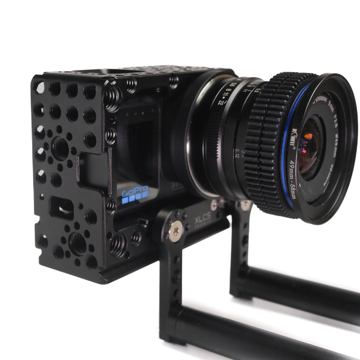 XLCS Cage for GoPro Mission 1 Pro ILS 15mm Rods