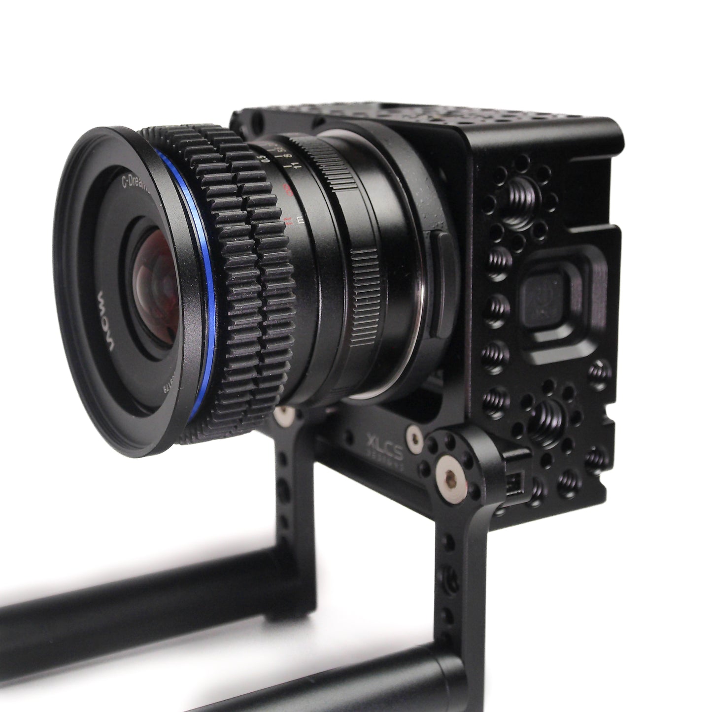 XLCS Cage for GoPro Mission 1 Pro ILS 15mm Rods 2