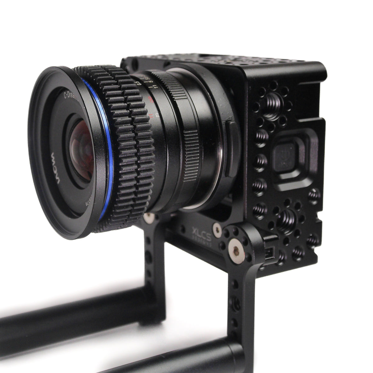 XLCS Cage for GoPro Mission 1 Pro ILS 15mm Rods 2