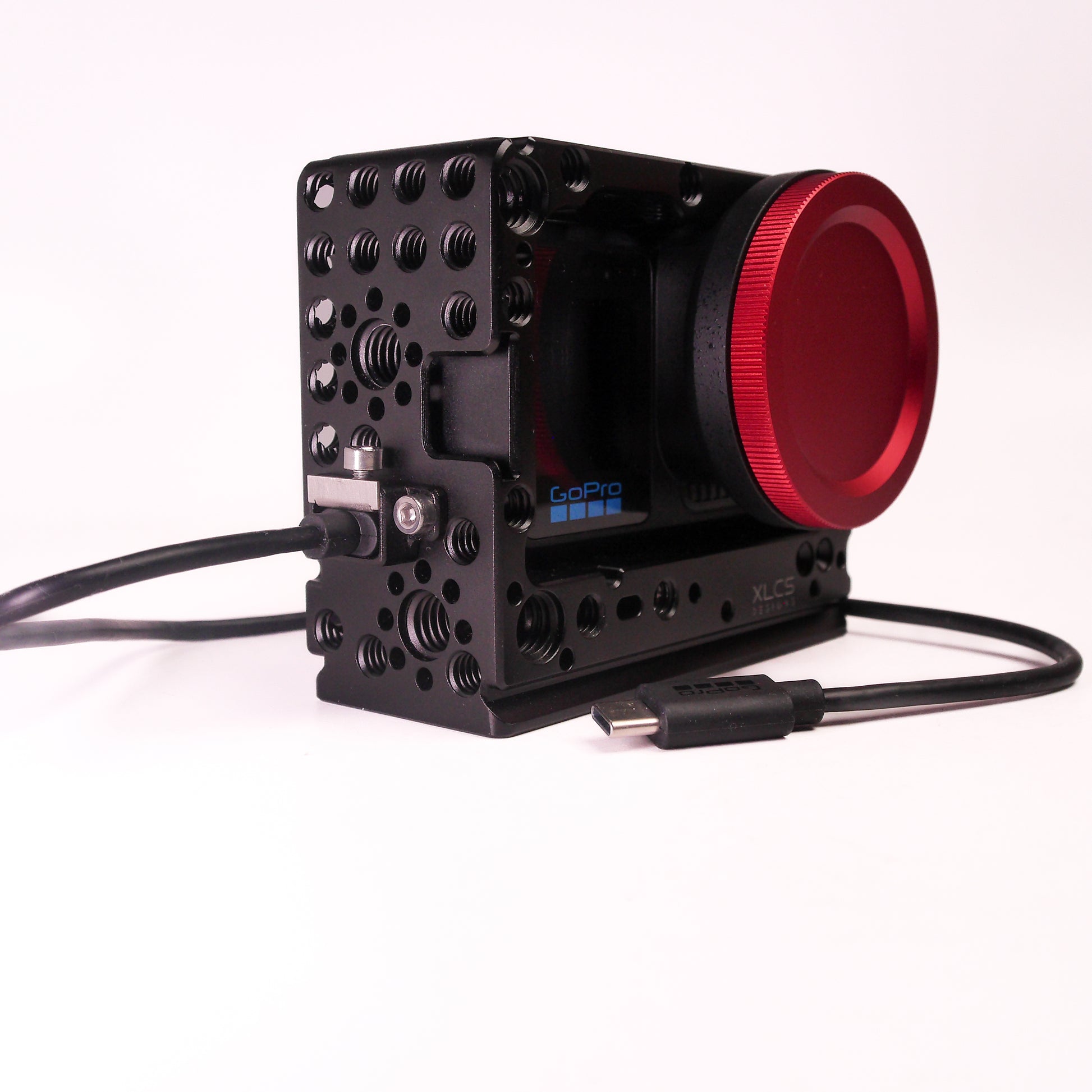 XLCS Cage for GoPro Mission 1 Pro ILS Cable Lock