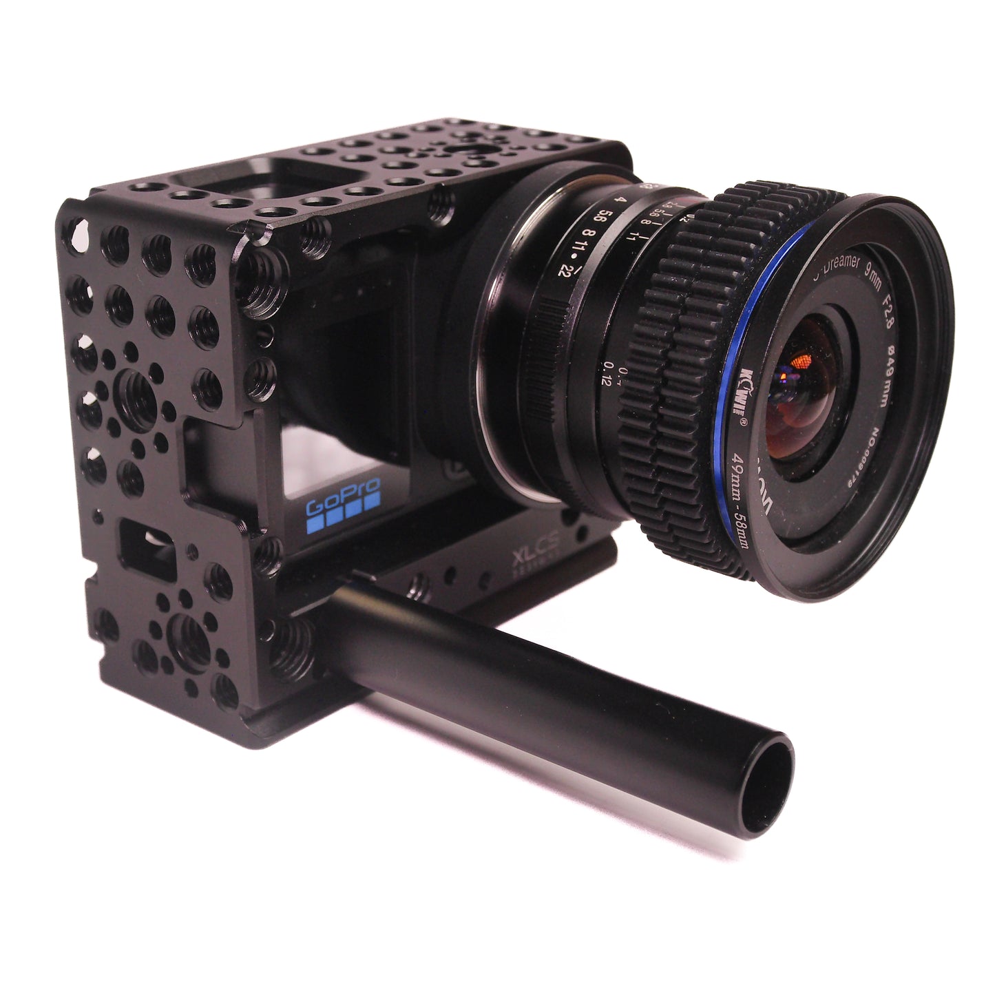 XLCS Cage for GoPro Mission 1 Pro ILS Follow Focus Mount